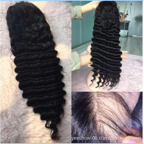 wholesale beauty forever grey blue brazilian wig human red processed vendors indian hair deep wave  bundles curly